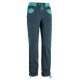 E 9 Pantaloni Arrampicata Mix 2.2 Turquoise Donna