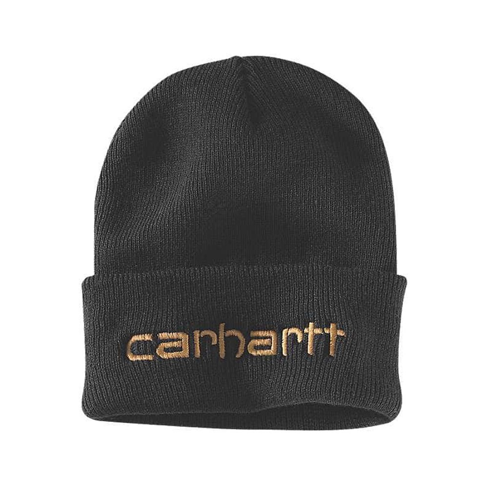 Image of Carhartt Berretto Logo Nero Uomo TU