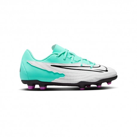 Nike Phantom Gx Club Mg Turchese Bianco - Scarpe Da Calcio Bambino