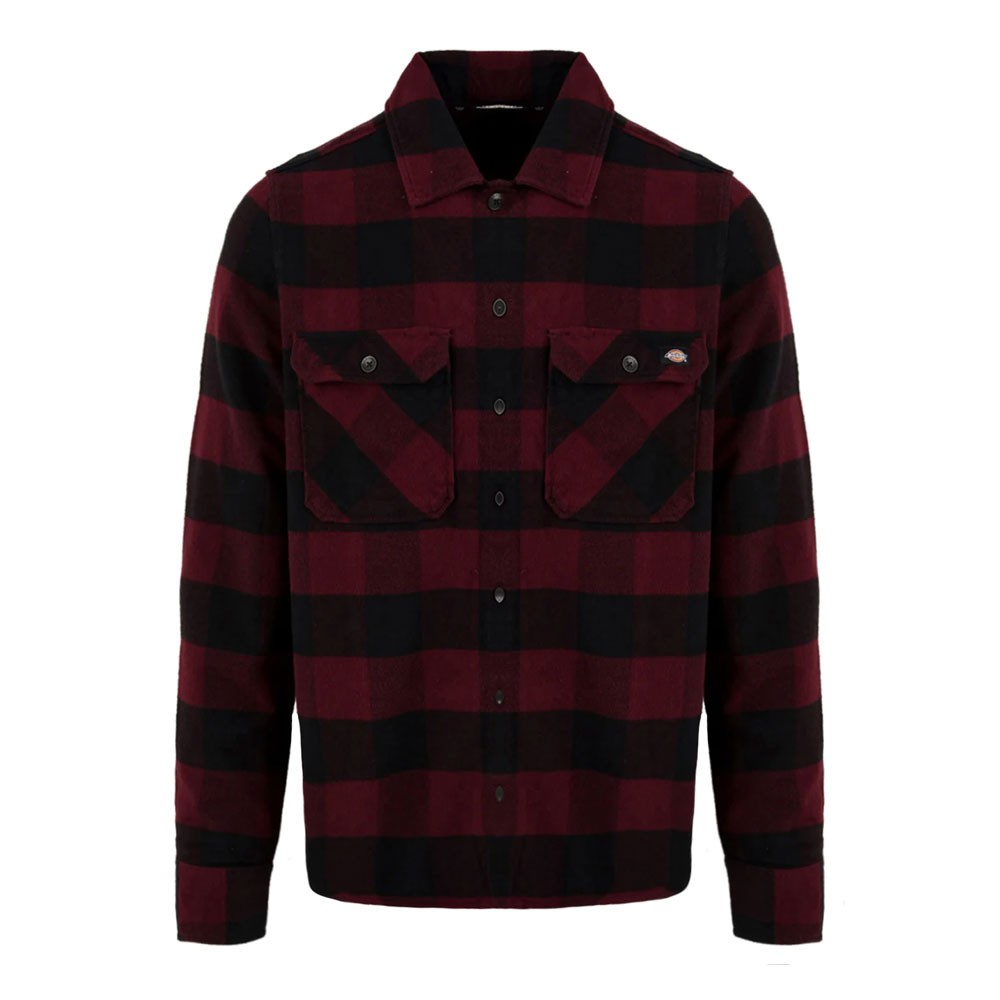 Dickies Camicia Sacramento Bordeaux Uomo S
