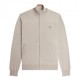 Fred Perry Maglioncino Cardigan Grigio Uomo