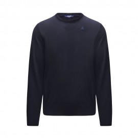 Girocollo Merinos Sebastian blu