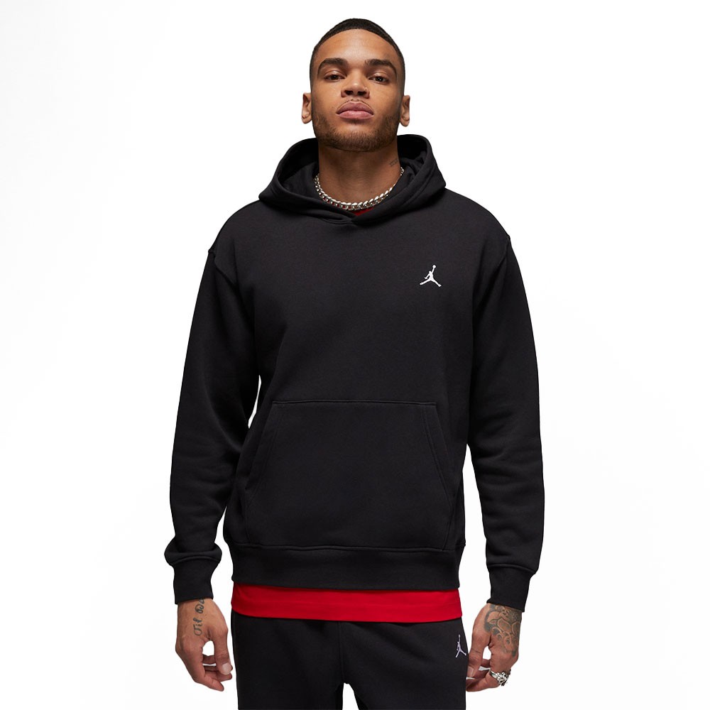 Nike Felpa Jordan Essentials Con Cappuccio Nero Uomo - Acquista online su  Sportland