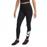 Nike Leggings Logo Nero Donna