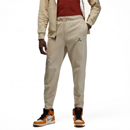 Nike Pantaloni Con Polsino Jordan Bianco Uomo