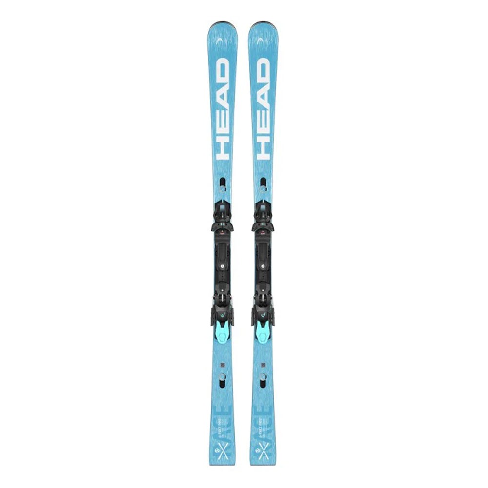 Head WorldCup Rebels E-Race Pro con attacco Ff St16 Blu Bianco - Sci Alpino Uomo 175 cm