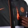 Nike Giacca Da Calcio Con Cappuccio Inter Witerized Nero Arancio Uomo