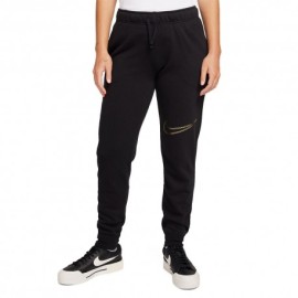 Nike Pantaloni Con Polsino Shine Nero Donna