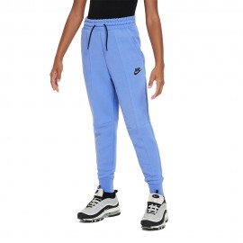 Nike Pantaloni Con Polsino Tech Fleece Azzurro Ragazza