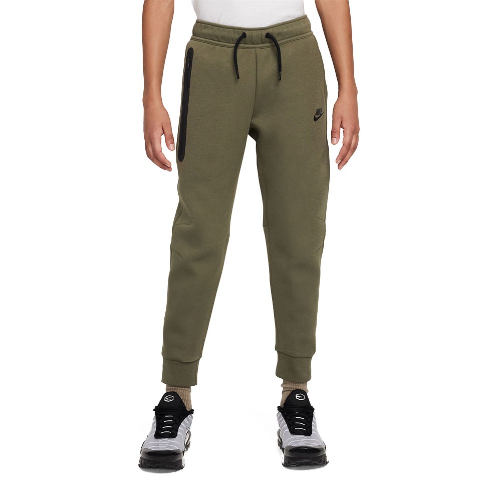 Nike Pantaloni Tech Fleece Verde Ragazzo XL