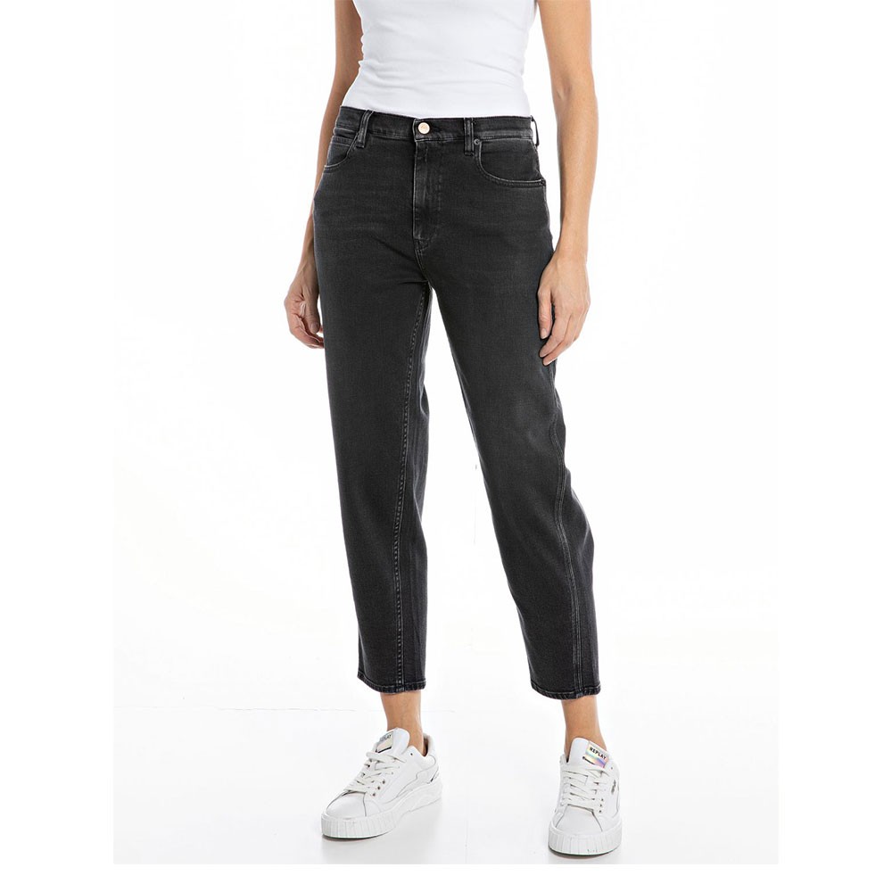 Image of Replay Jeans Baloon Keida Grigio Donna 28