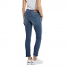 Replay Jeans Fabi L30 Blu Medio Donna