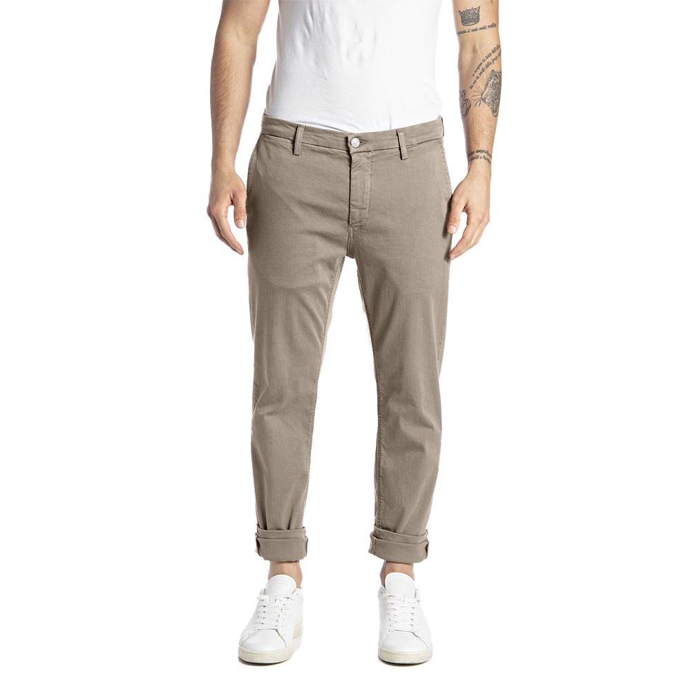 Replay Pantaloni Hyperflex Zeomar L30 Sabbia Uomo Acquista online su Sportland