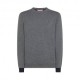 Sun 68 Maglioncino Con Toppe Contrast Grigio Uomo
