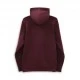 Vans Felpa Con Cappuccio Logo Bordeaux Uomo