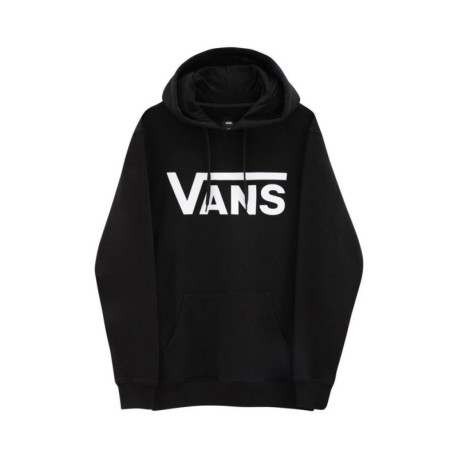 Vans Felpa Con Cappuccio Logo Nero Uomo