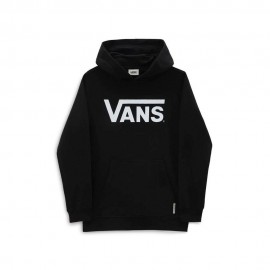 Vans Felpa Con Cappuccio Logo Nero Uomo