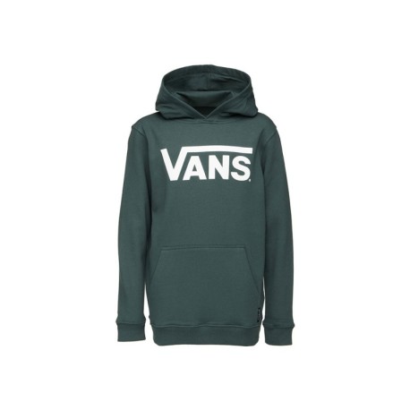 Vans Felpa Con Cappuccio Logo Verde Uomo