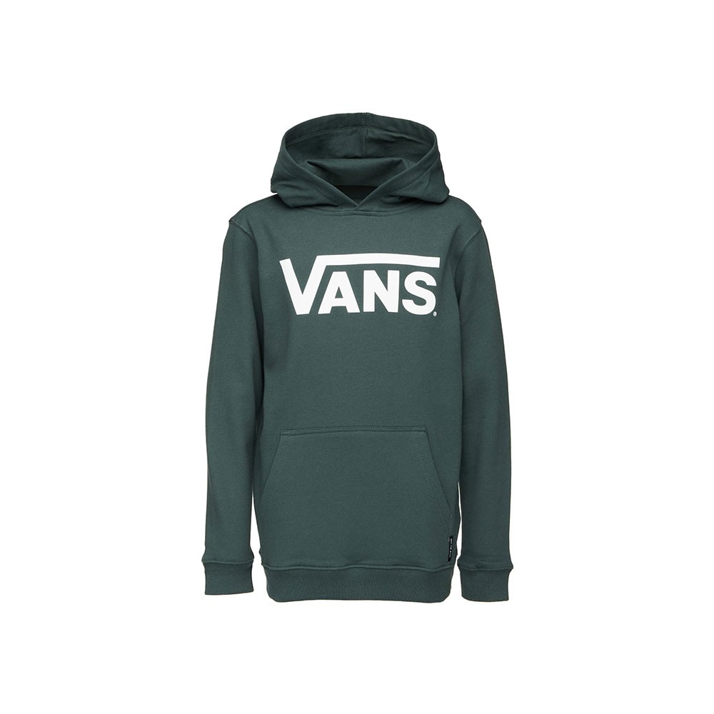 Vans Felpa Con Cappuccio Logo Verde Bmabino XL