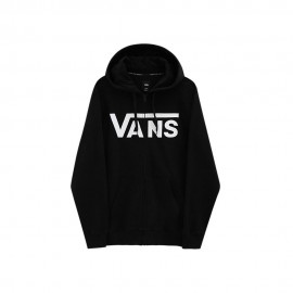 Vans Felpa Con Cerniera E Cappuccio Nero Uomo