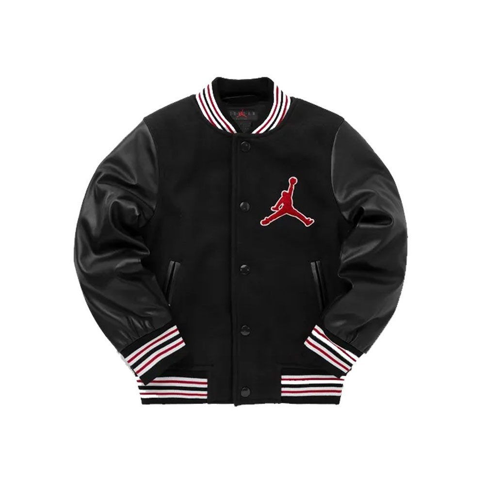 Nike Bomber Jordan Varsity Nero Bambino 10/12 Anni