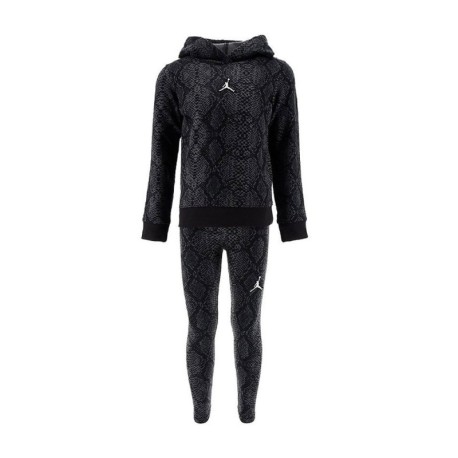 Nike Completo Tuta Jordan Leggings Nero Bambina Acquista online