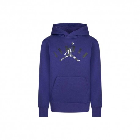 Nike Felpa Jordan Logo Flight Viola Bambina
