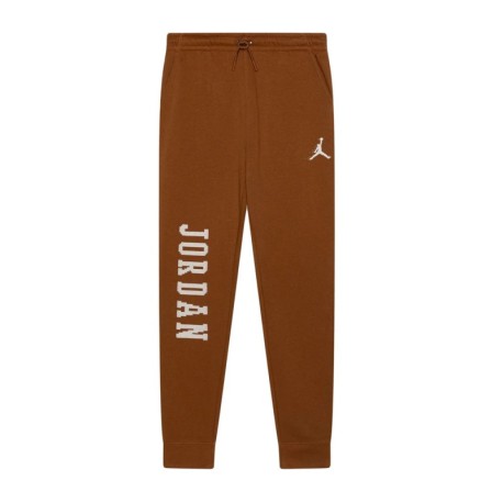 Nike Pantaloni Con Polsino Jordan Logo Moro Bambino