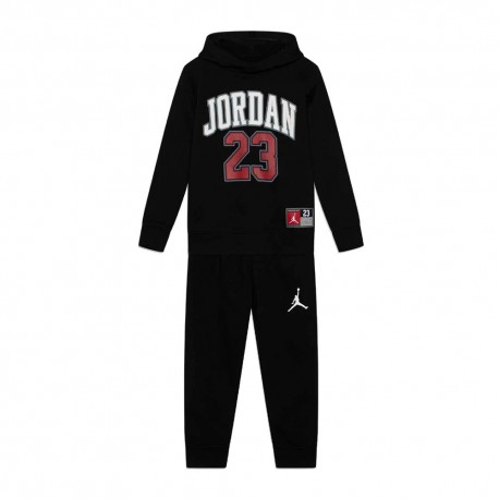 Nike Set Completo Tuta Jordan 23 Nero Bambino