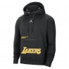 Nike Felpa Nba Lakers Flc Nero Giallo Uomo