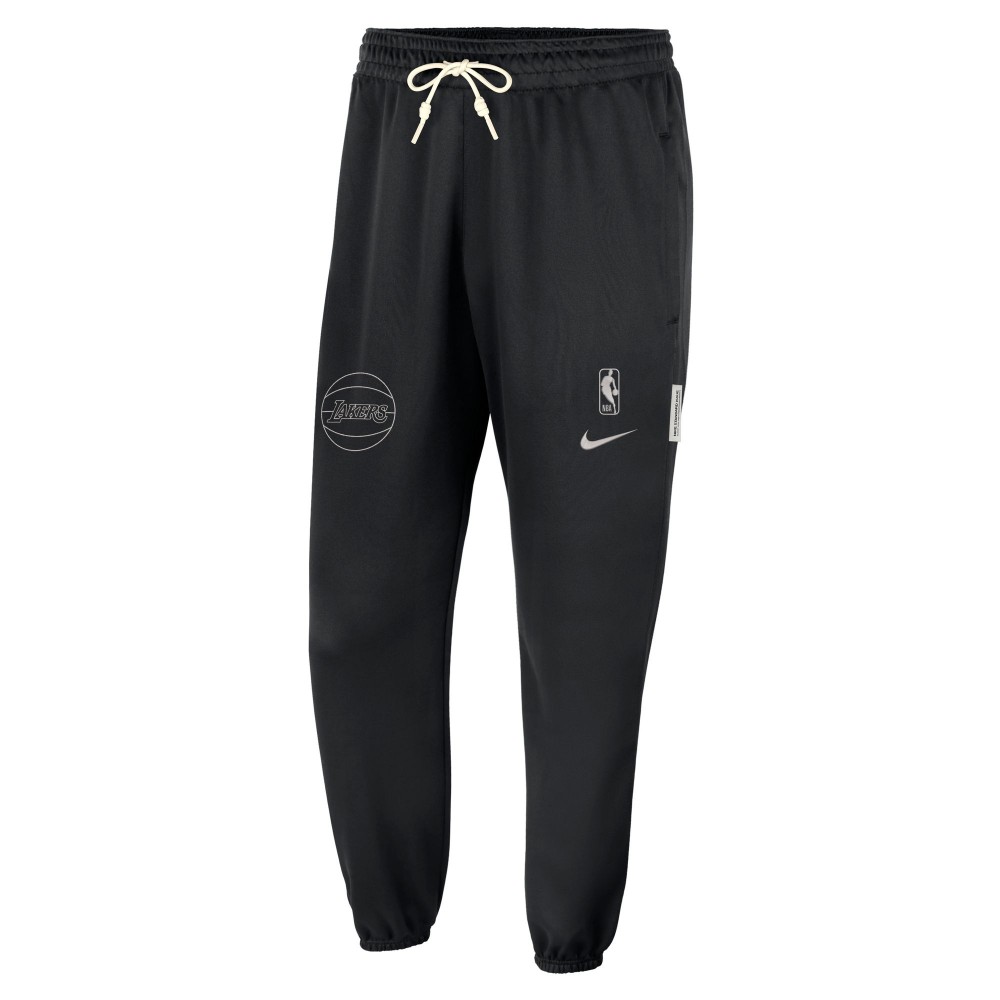 Nike Pantaloni Tuta Nba Lakers Std Nero Bianco Uomo L