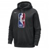 Nike Felpa Nba Club N31 Nero Bianco Uomo