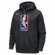 Nike Felpa Nba Club N31 Nero Bianco Uomo