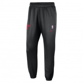 Nike Pantaloni Tuta Nba Bulls Sptlight Poly Nero Rosso Uomo