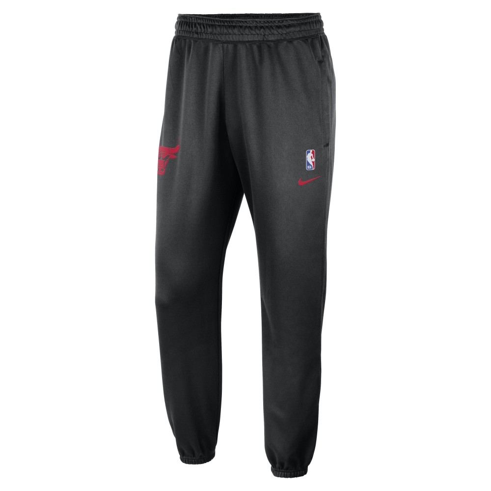 Nike Pantaloni Tuta Nba Bulls Sptlight Poly Nero Rosso Uomo XL