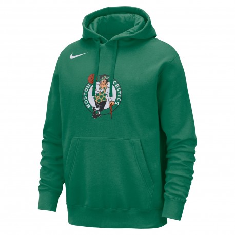 Nike Felpa Nba Celtics Club Verde Bianco Uomo