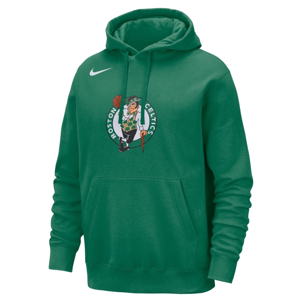 Nike Felpa Nba Celtics Club Verde Bianco Uomo L