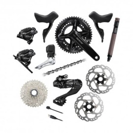 Shimano Gruppo Completo Bici 105 DI2 R7150 DISC PF86 172,5 50-34 11-34