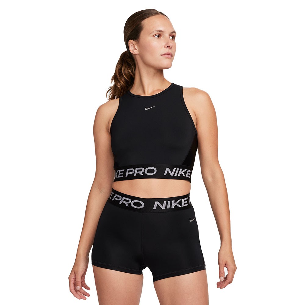 Nike Reggiseno Sportivo Supporto Medio Pro Nero Donna L