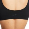 Nike Reggiseno Sportivo Alate Supporto Leggero Train Nero Donna