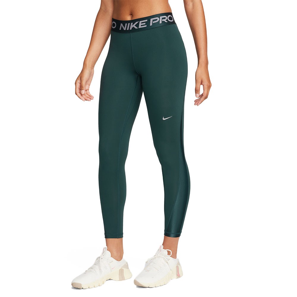 Image of Nike Leggings Palestra Tight Pro Verde Donna L