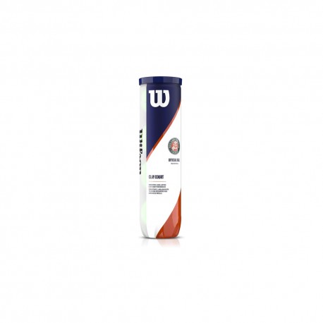Wilson Bipack 2X4 Clay Blu Bianco - Palline Da Tennis