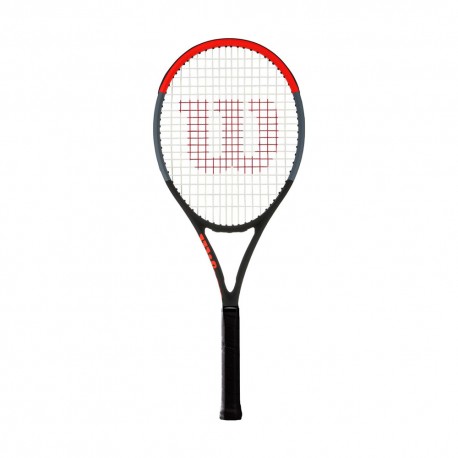 Wilson Clash 100 Tns Nero Arancio - Racchetta Tennis Uomo