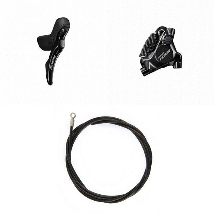 Shimano Kit Freni A Disco Bici Dx/Post Resina C/Aletta 25MM/1700 Nero
