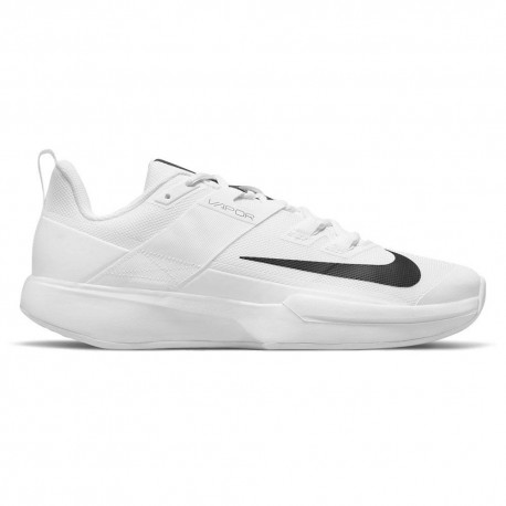 Nike Vapor Lite Hc Bianco Nero - Scarpe Da Tennis Uomo