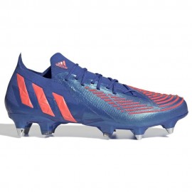 ADIDAS Predator Edge.1 L SG Blu - Scarpe Da Calcio Uomo