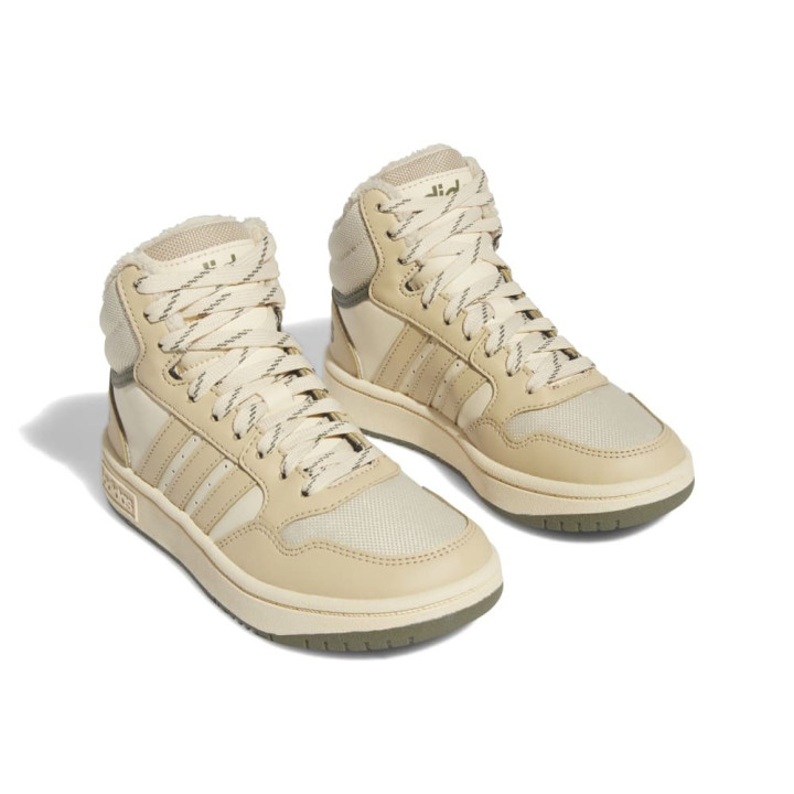 ADIDAS Hoops Mid 3.0 GS Beige Sabbia - Scarpe Ginnastica Bambino