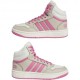 ADIDAS Hoops Mid 3.0 GS Beige Rosa - Scarpe Ginnastica Bambina