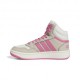 ADIDAS Hoops Mid 3.0 GS Beige Rosa - Scarpe Ginnastica Bambina