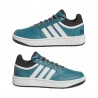 ADIDAS Hoops 3.0 Gs Azzurro Bianco Nero - Scarpe Ginnastica Bambino